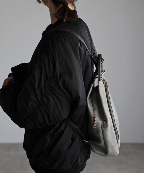 【guscio人気・ショップチャンネルOA商品】3WAYリュックサック 12-0406